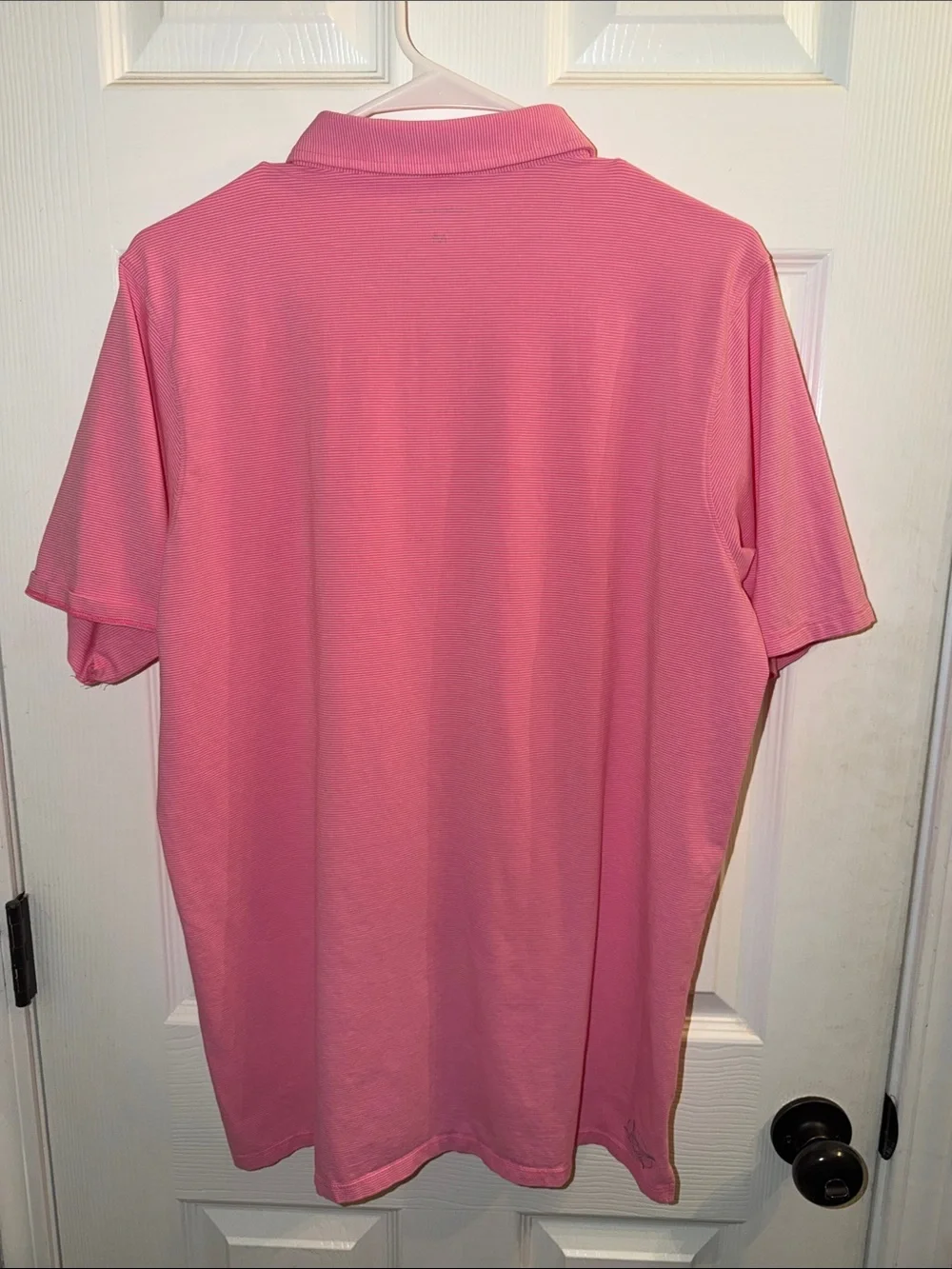 B.Draddy Pink Polo Shirt - Size Medium
